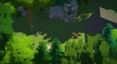 나무와 이펙트는 더미 개발 리소스입니다